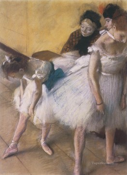  dancer Oil Painting - The Dance Examination Impressionism ballet dancer Edgar Degas